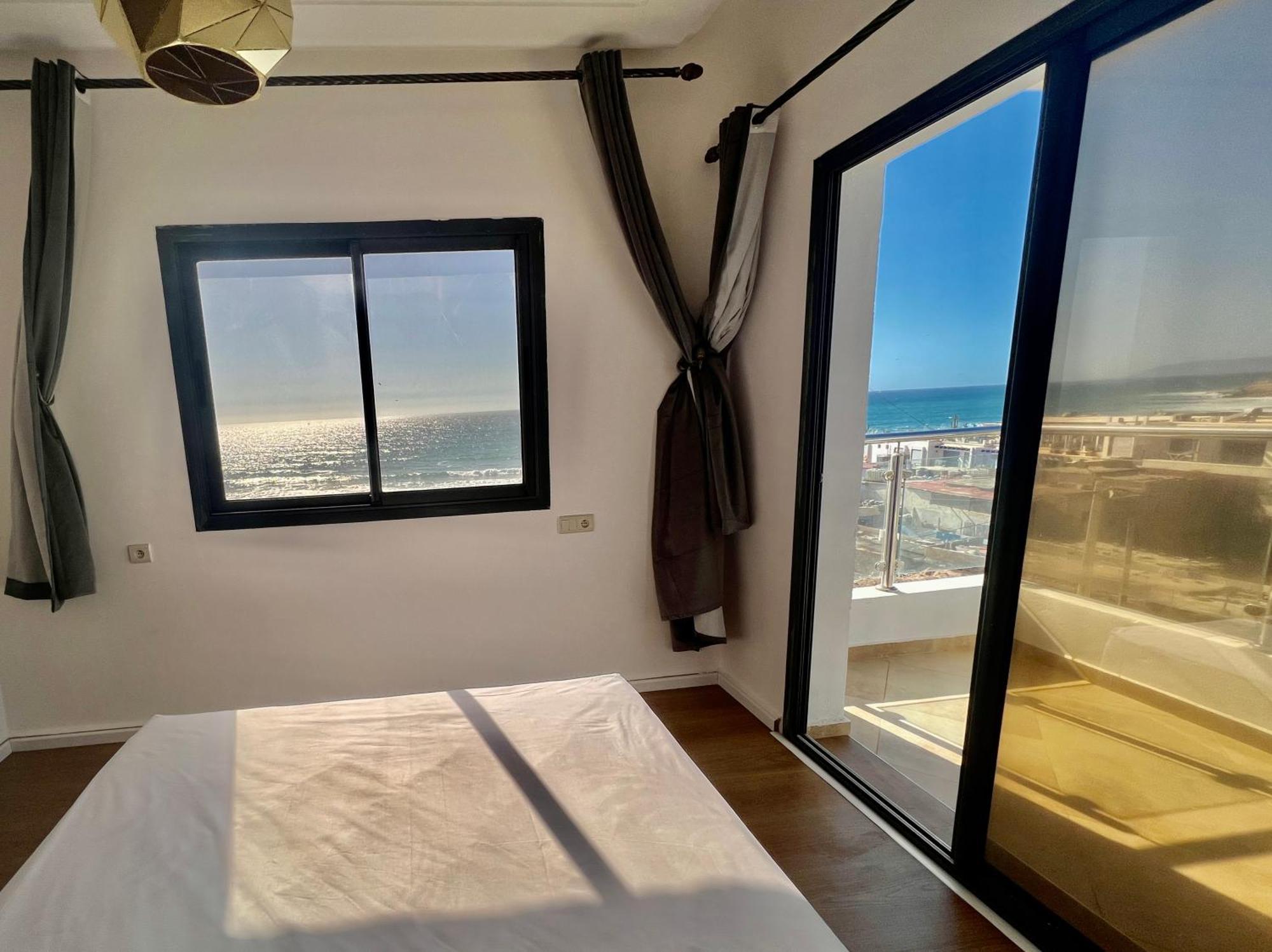 Baya House Sea View Daire Agadir Dış mekan fotoğraf